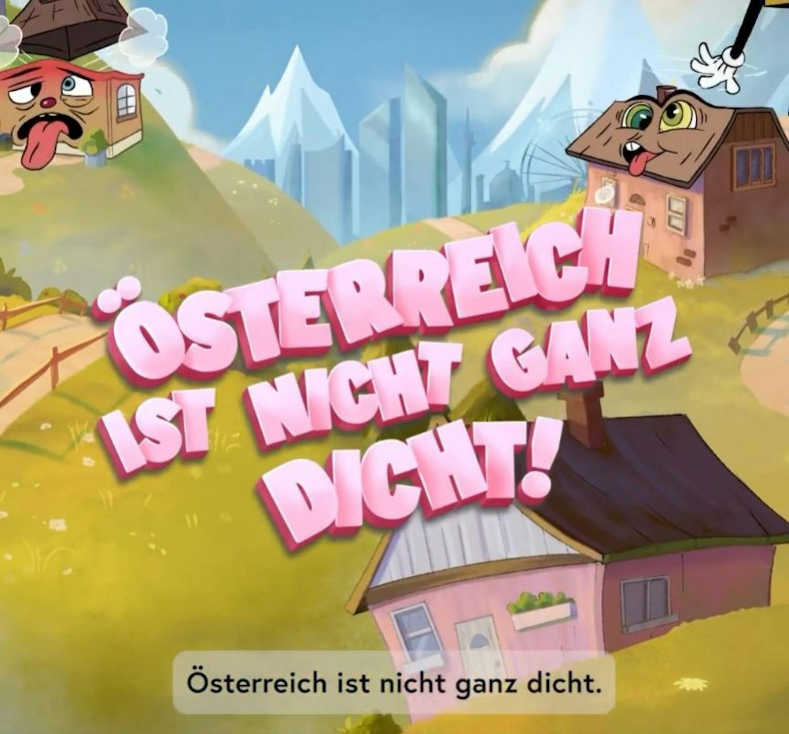 Der Werbespot für den neuen Sanierungsbonus mit dem Slogan "Österreich ist nicht ganz dicht" sorgt für Irritationen.