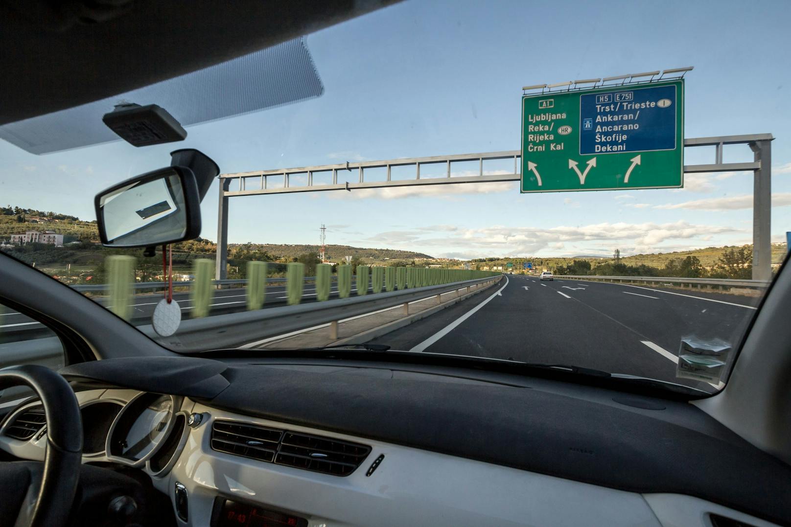 Das Fahren auf Sloweniens Autobahnen und Schnellstraßen wird nun teurer.&nbsp;
