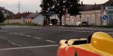 UFO schoss mit Tempo 50 über Straße in Langenzersdorf