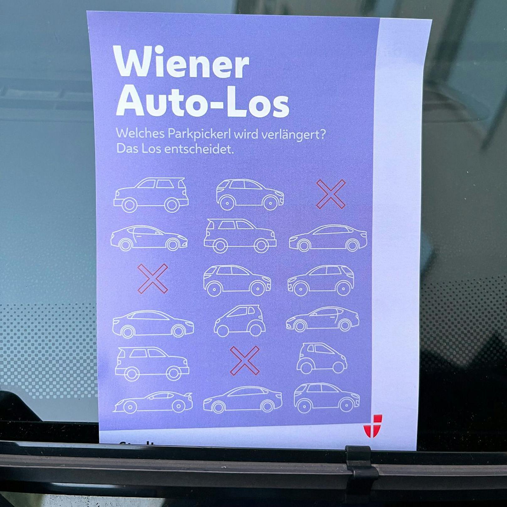 Das "Wiener Auto-Los" solle bis 2030 die Anzahl an Autos drastisch reduzieren, per Lotterie-Verfahren würden jene Bürger gezogen, die ihr Parkpickerl verlieren sollen.