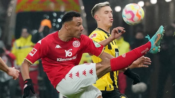Karim Onisiwo ist mit Mainz am Samstag in Dortmund zu Gast – und könnte im letzten Moment den BVB-Titel verhindern.