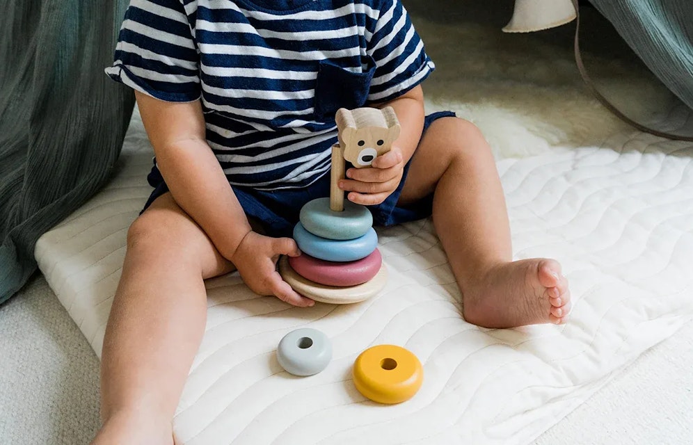 Der Stapelturm ist noch heute eine kleine Herausforderung.