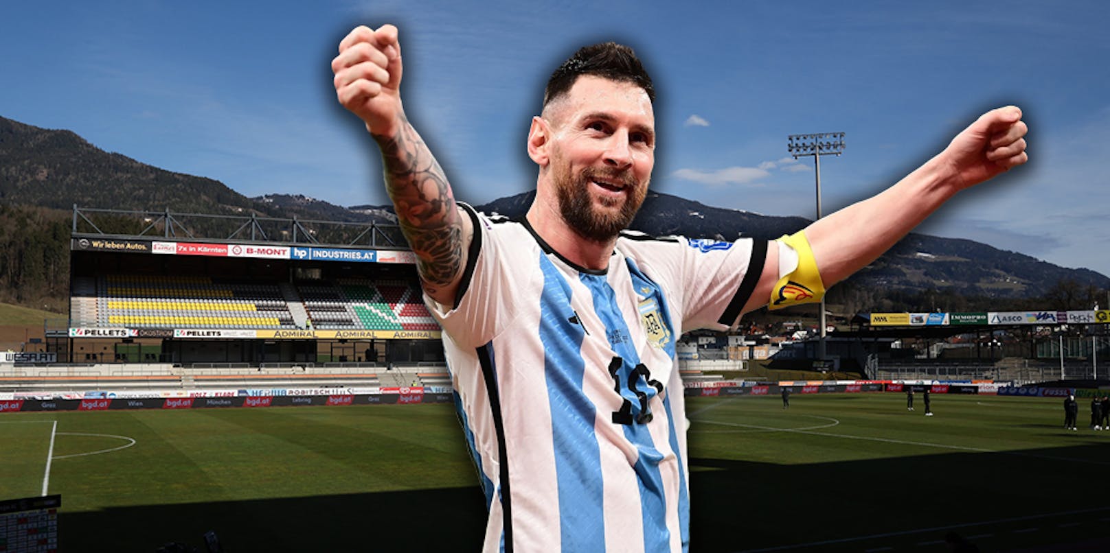 Lionel Messi kommt nach Österreich