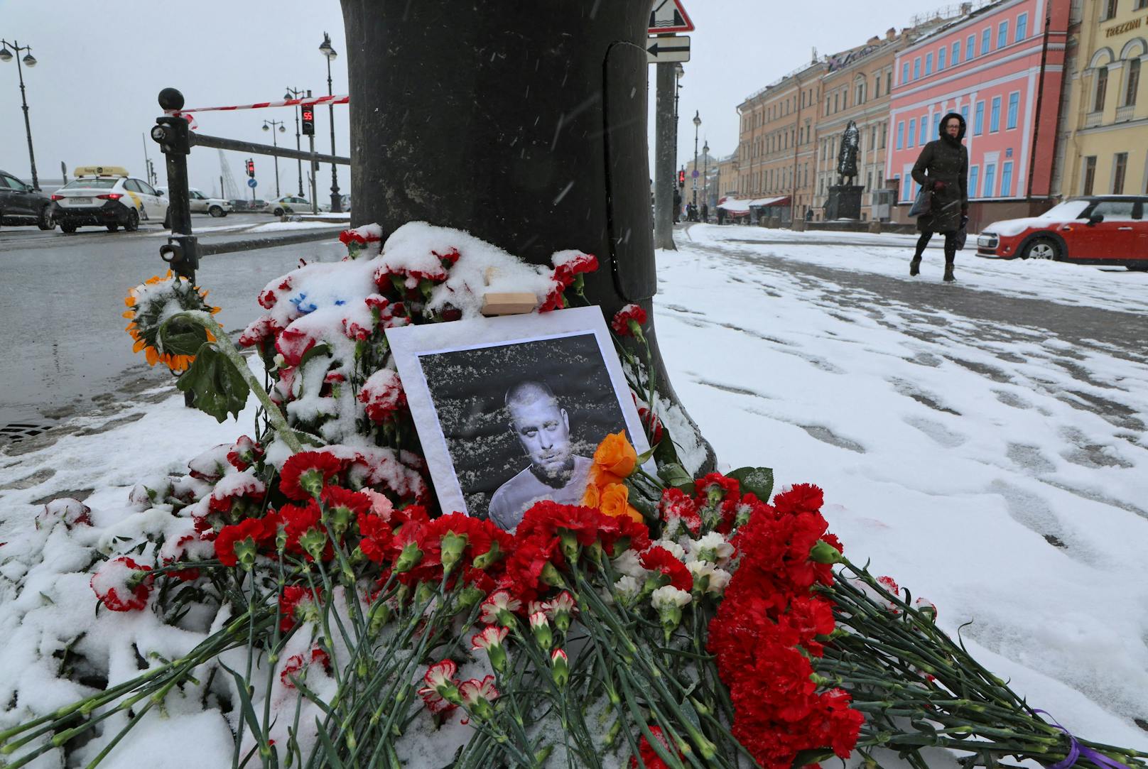 Wladlen Tatarski, mit bürgerlichem Namen Maxim Fomin, wurde am 2. April 2023 in St. Petersburg durch einen Sprengsatz getötet.