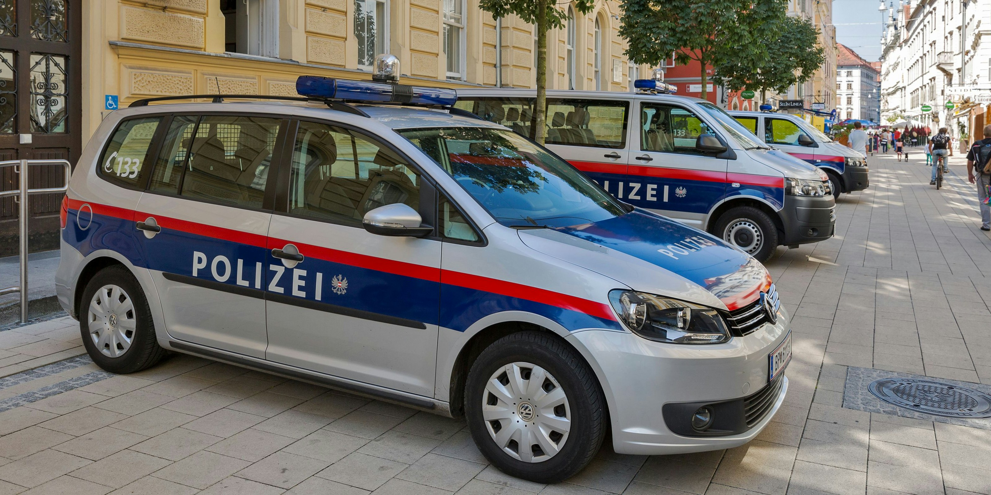 Die Grazer Polizei musste ausrücken. Symbolbild. 