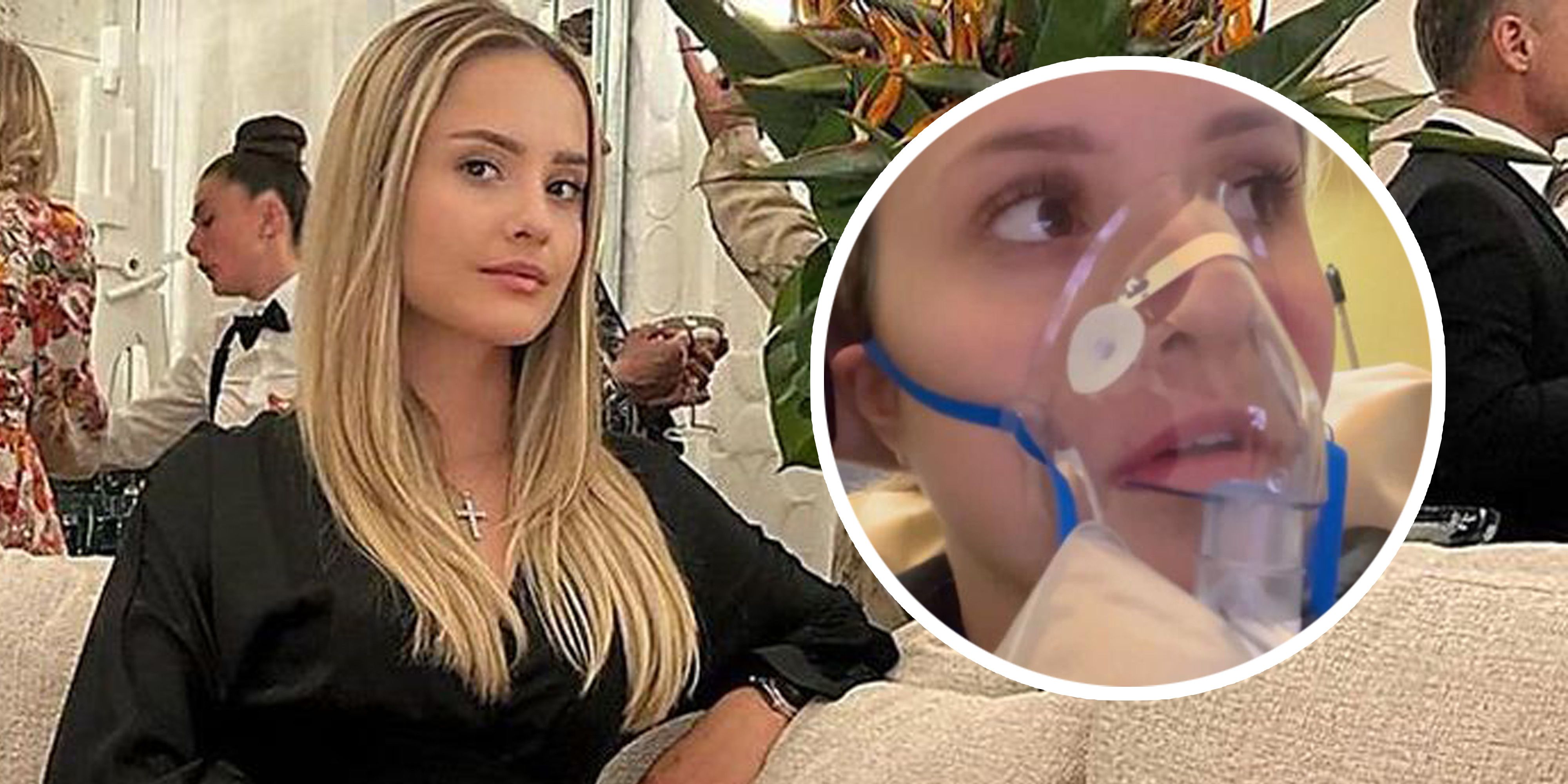 Davina Geiss erinnert sich an den schlimmen Brand zurück.