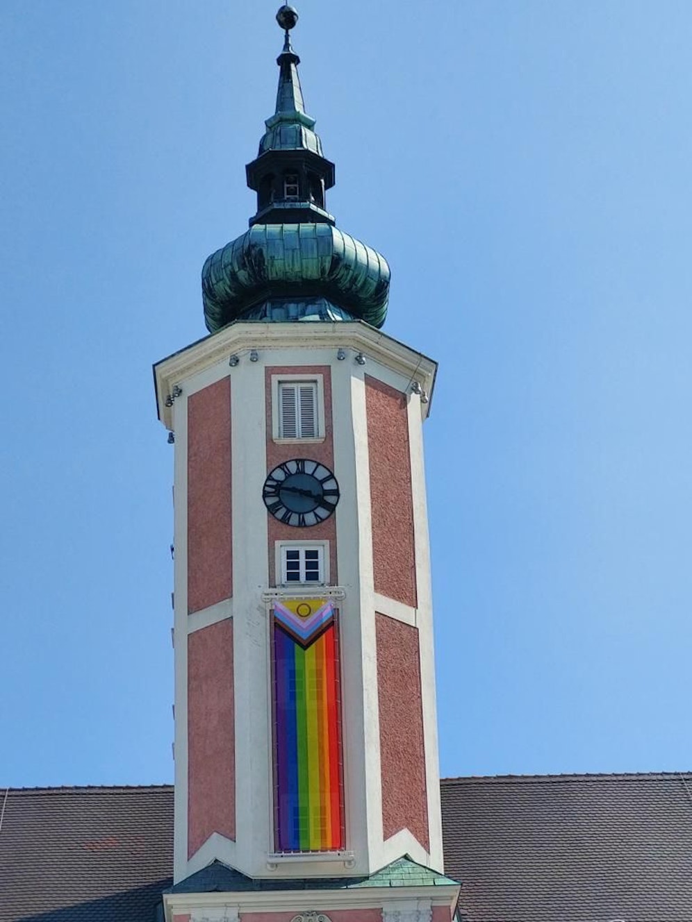 St. Pöltner Rathaus war bunt.