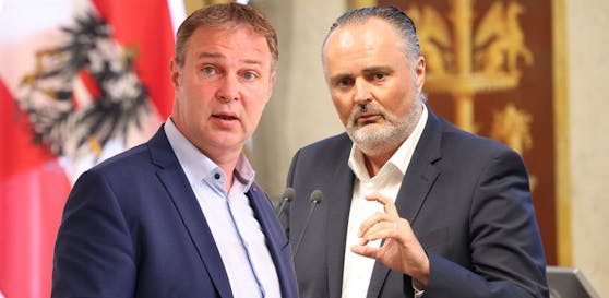 Andreas Babler und Hans Peter Doskozil kämpfen um den SPÖ-Parteivorsitz.