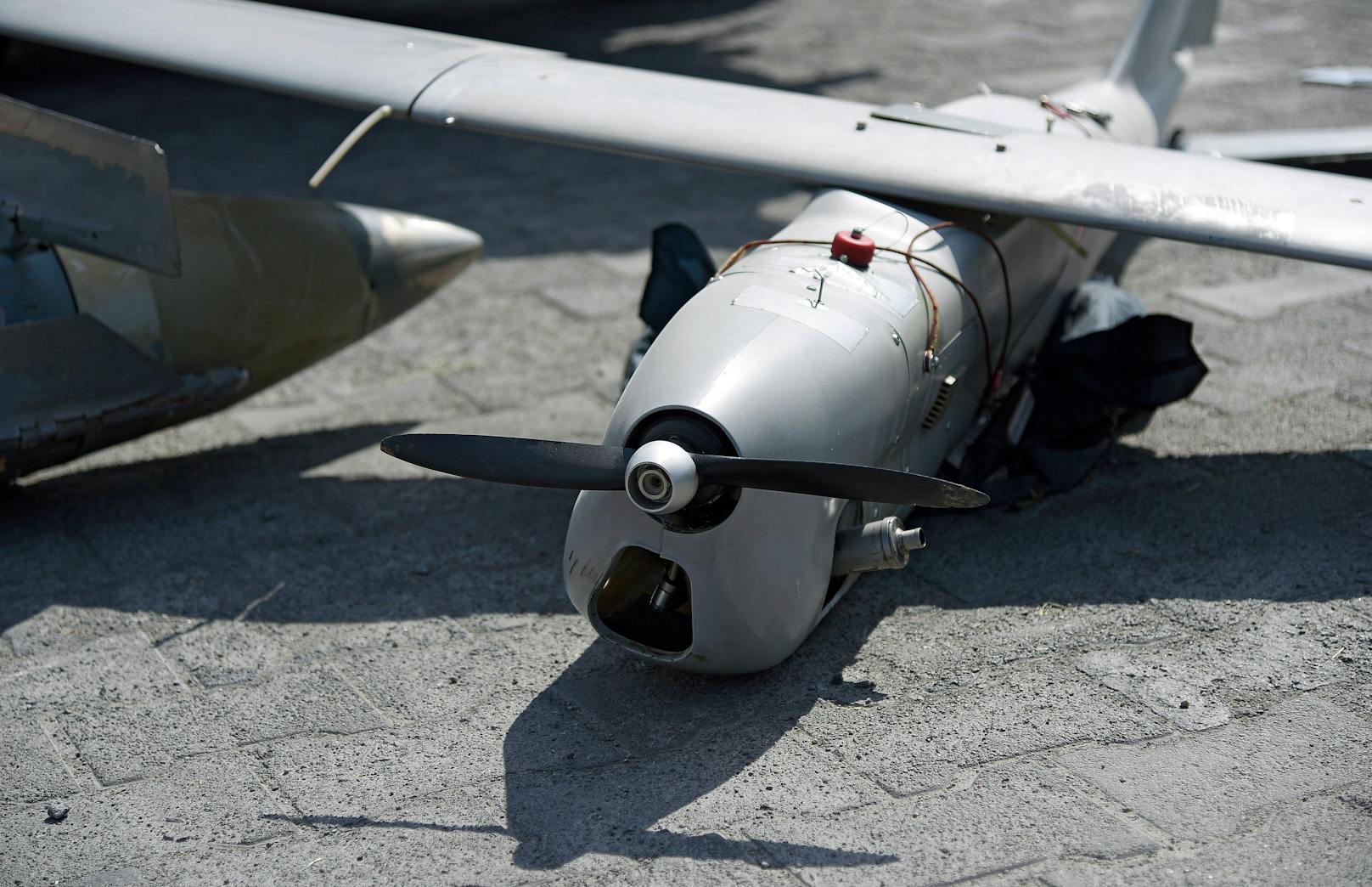 Die Ukraine meldete in der Nacht auf Sonntag eine Rekordzahl an explosiven russischen Drohnen. (Archivbild)