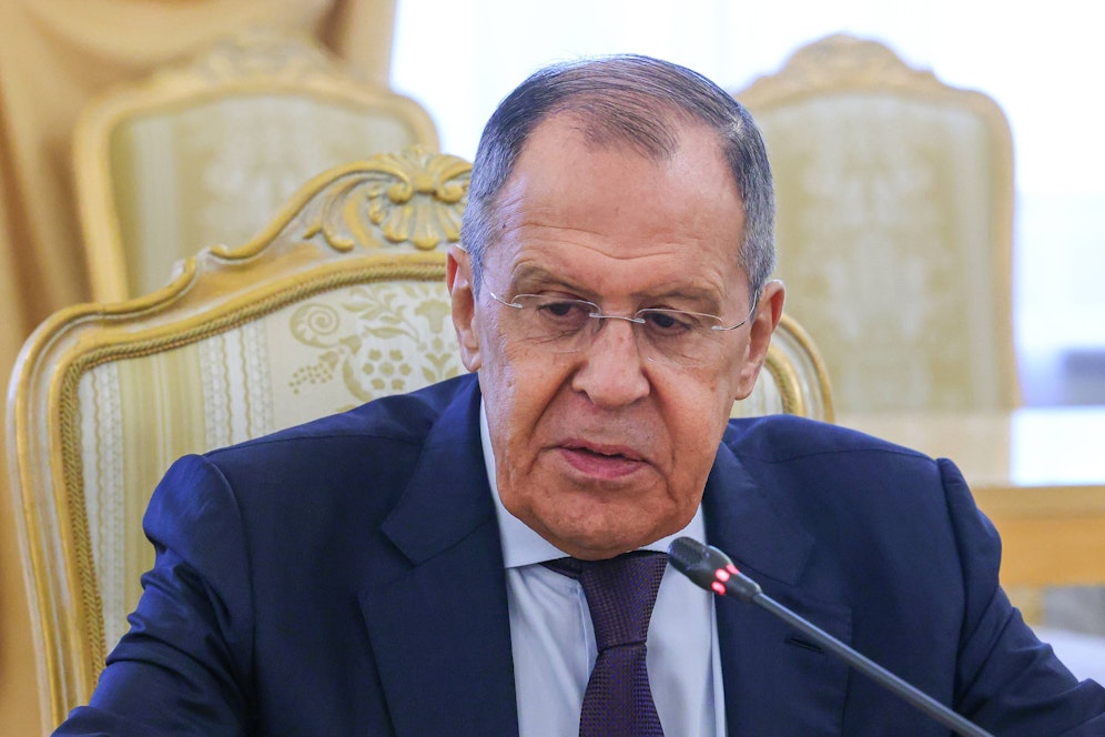 Der russische Außenminister Sergej Lawrow richtet eine gefährliche Drohung an die USA.