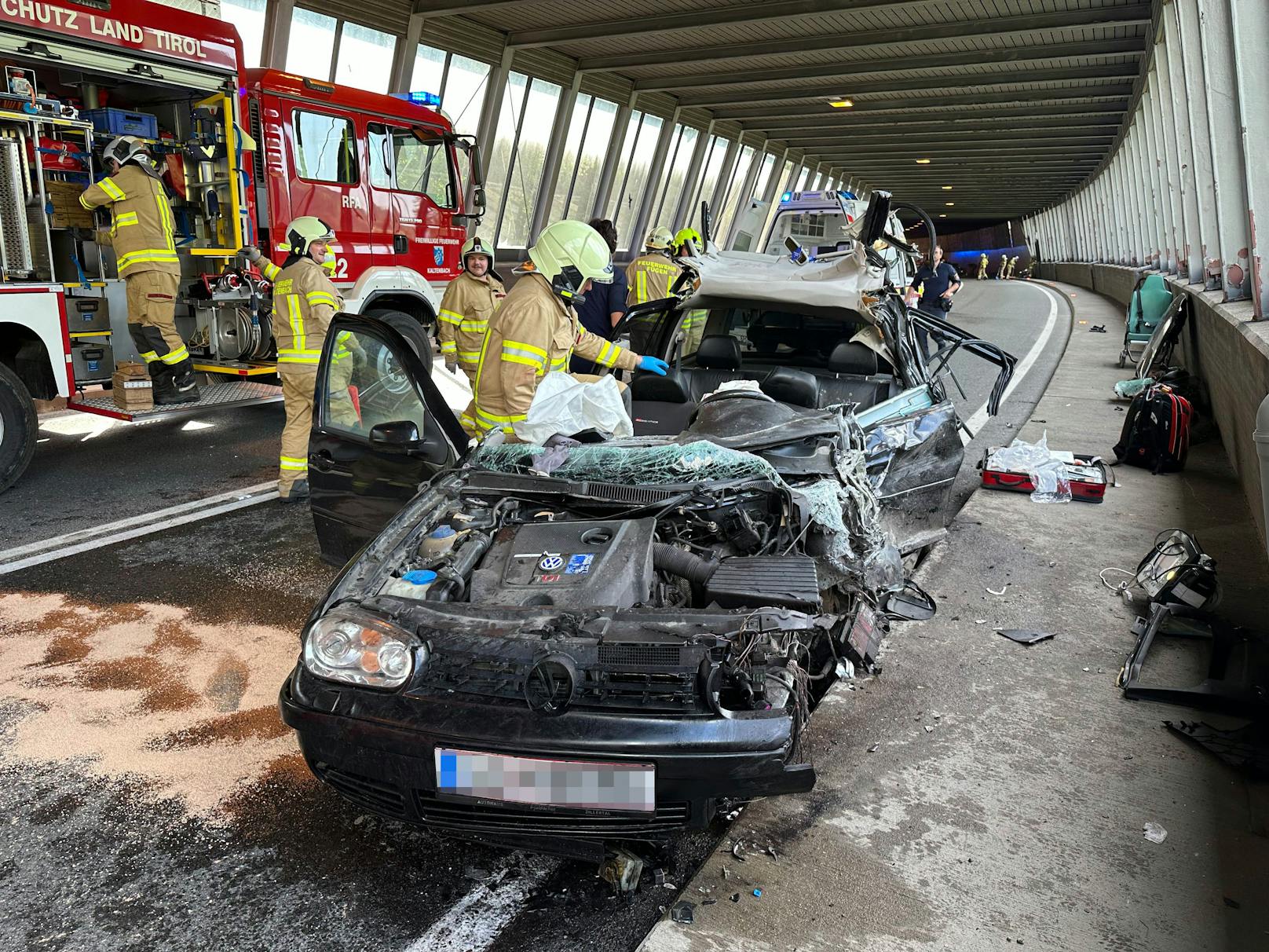 Schwerer Verkehrsunfall in Tirol!