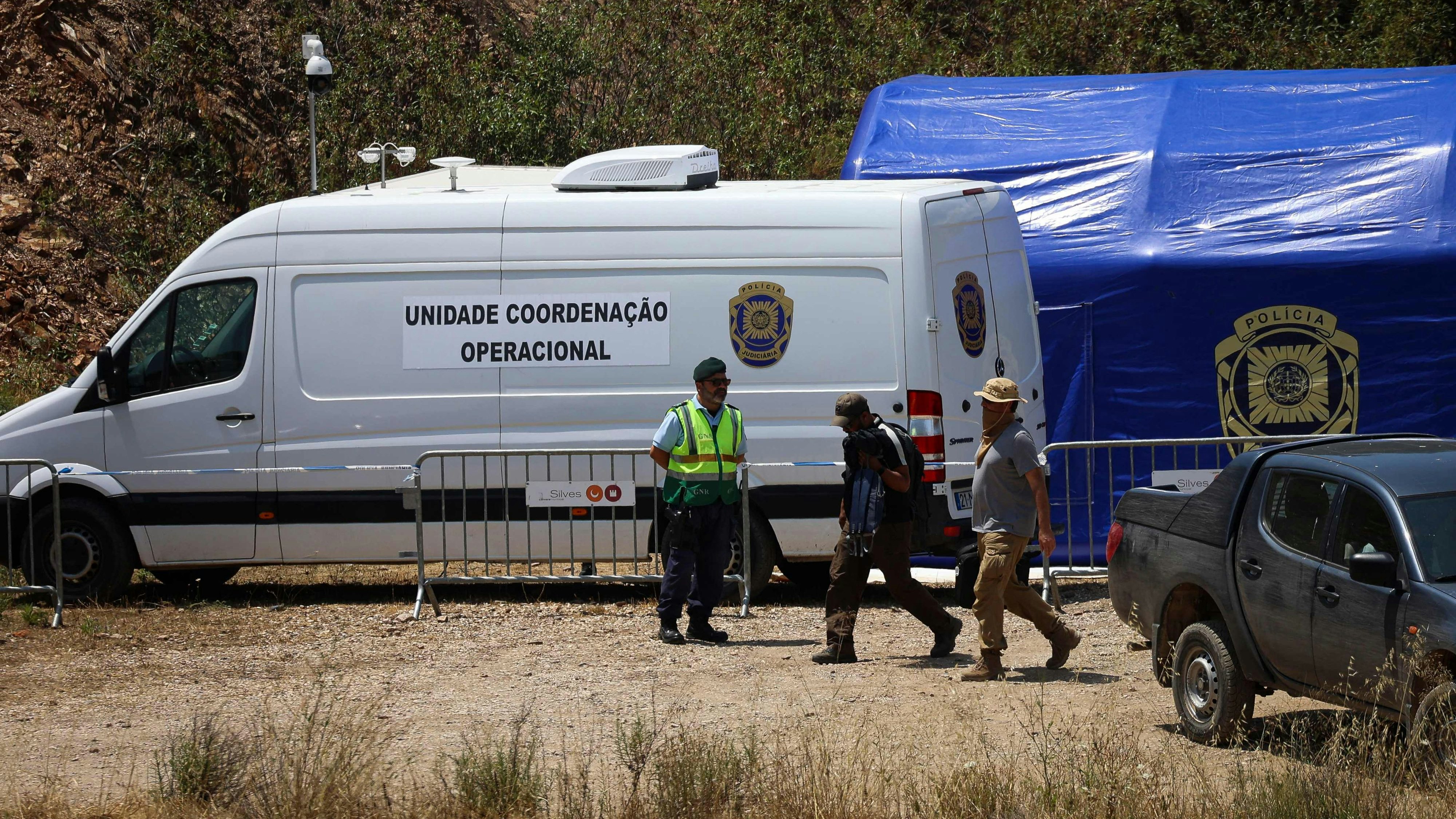 Deutsche und portugiesische Ermittler durchkämmten die Gegend um den Arade-Stausee.