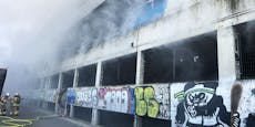 Tausende Euro Schaden! Brand in Grazer Fußballstadion