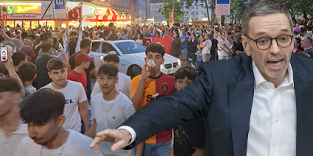FPÖ-Chef Herbert Kickl wirft der Regierung und der SPÖ KOmplettversagen bei der Integration vor.