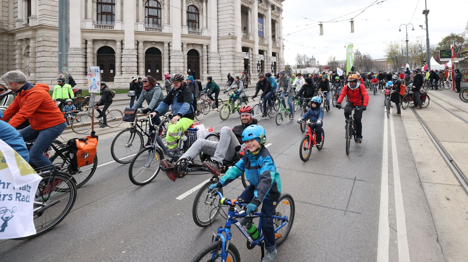 Am 3. Juni gibt es in Wien eine Fahrraddemo extra für Kinder.