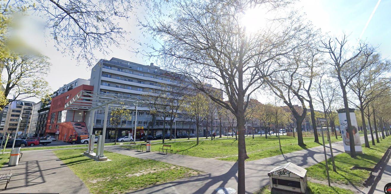 Der Stefan-Weber-Park in Wien-Meidling. 