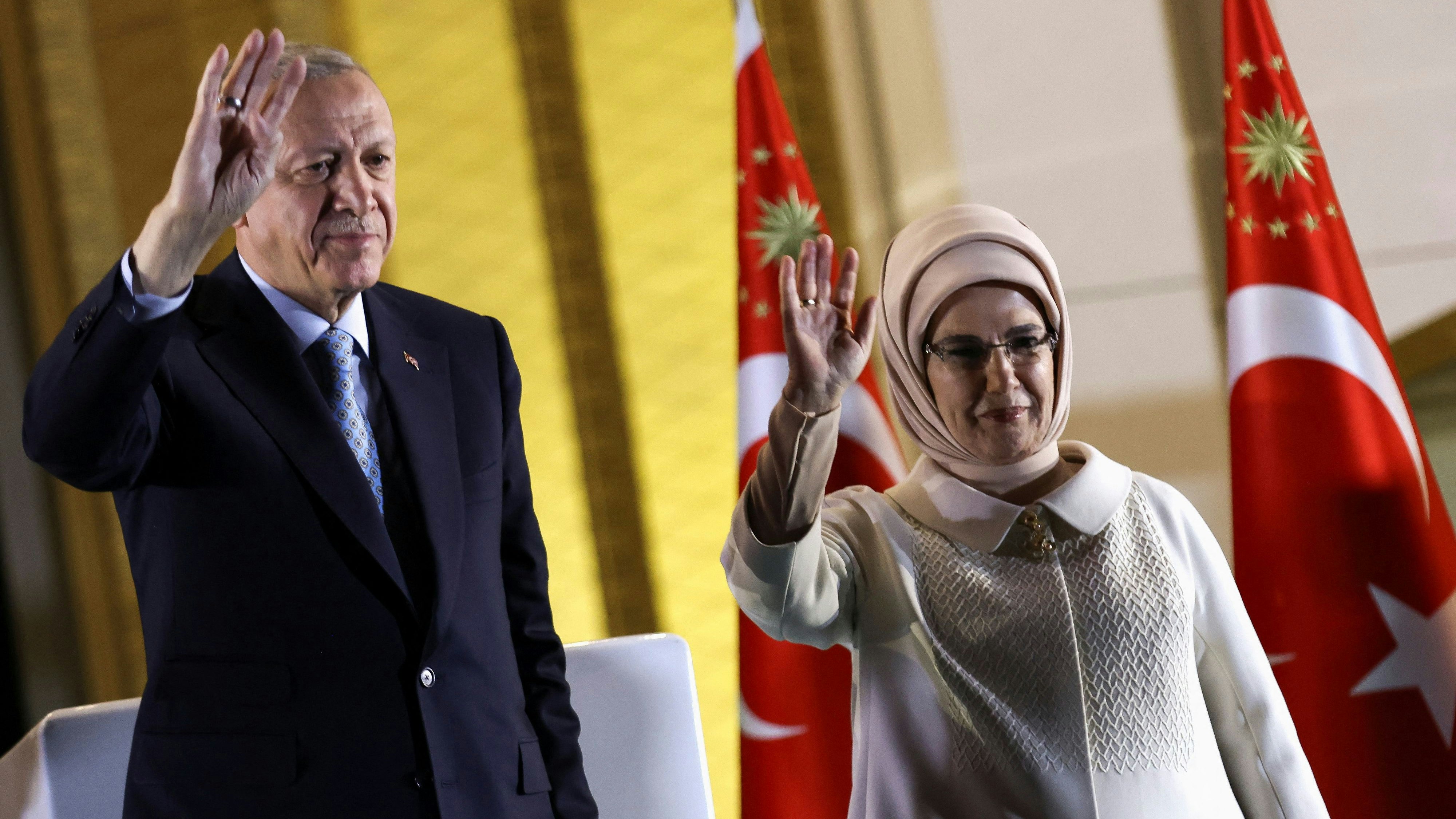 Präsident Recep Tayyip Erdogan gewann knapp die Stichwahl in der Türkei.