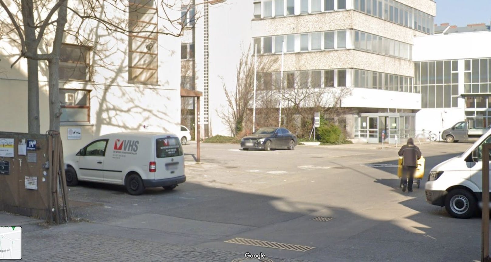 Auch in diesem Gewerbehof in Wien-Penzing gibt es eine umstrittene "Abzocke-Falle".