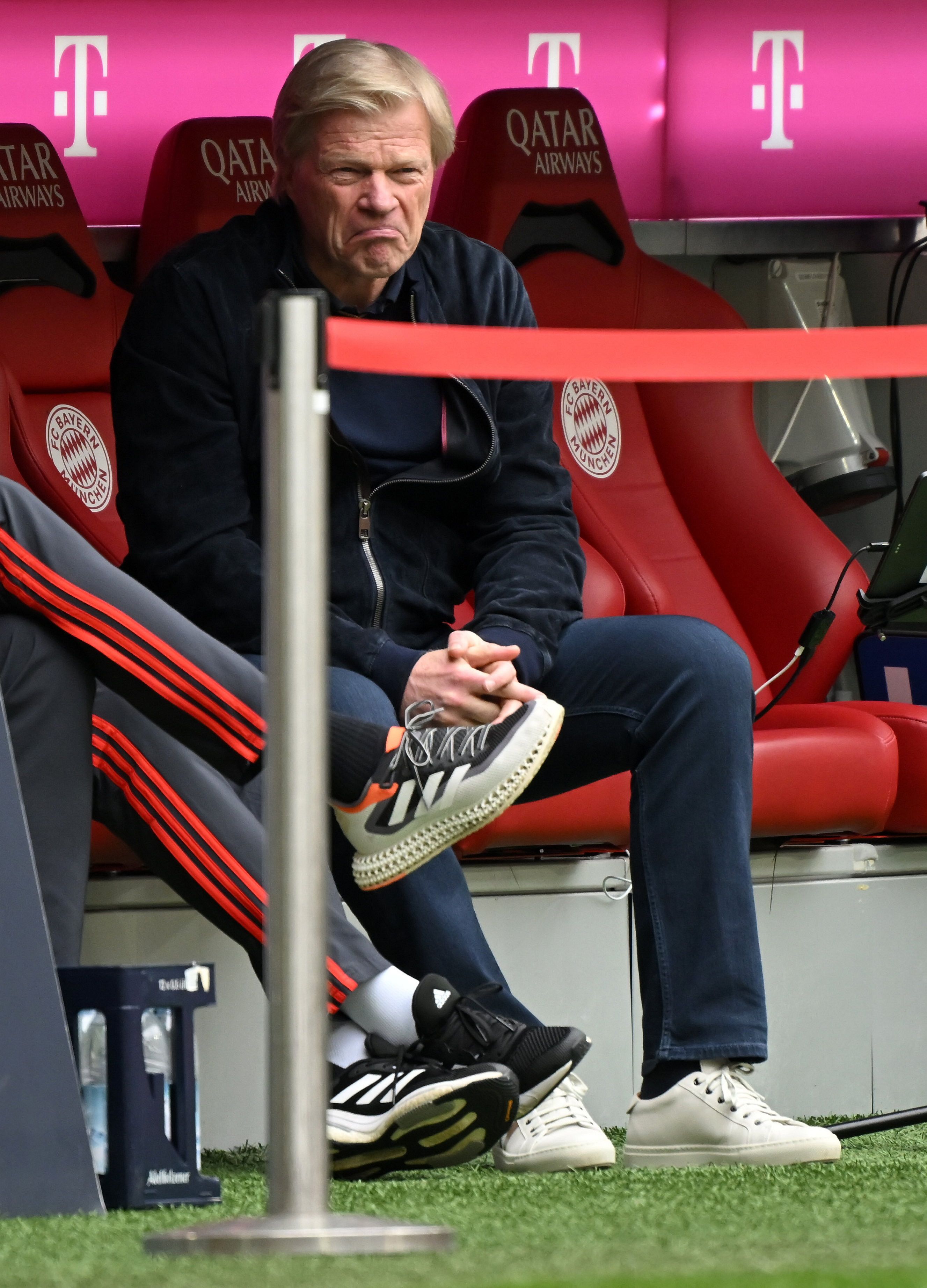 Oliver Kahn hat schlechte Laune.