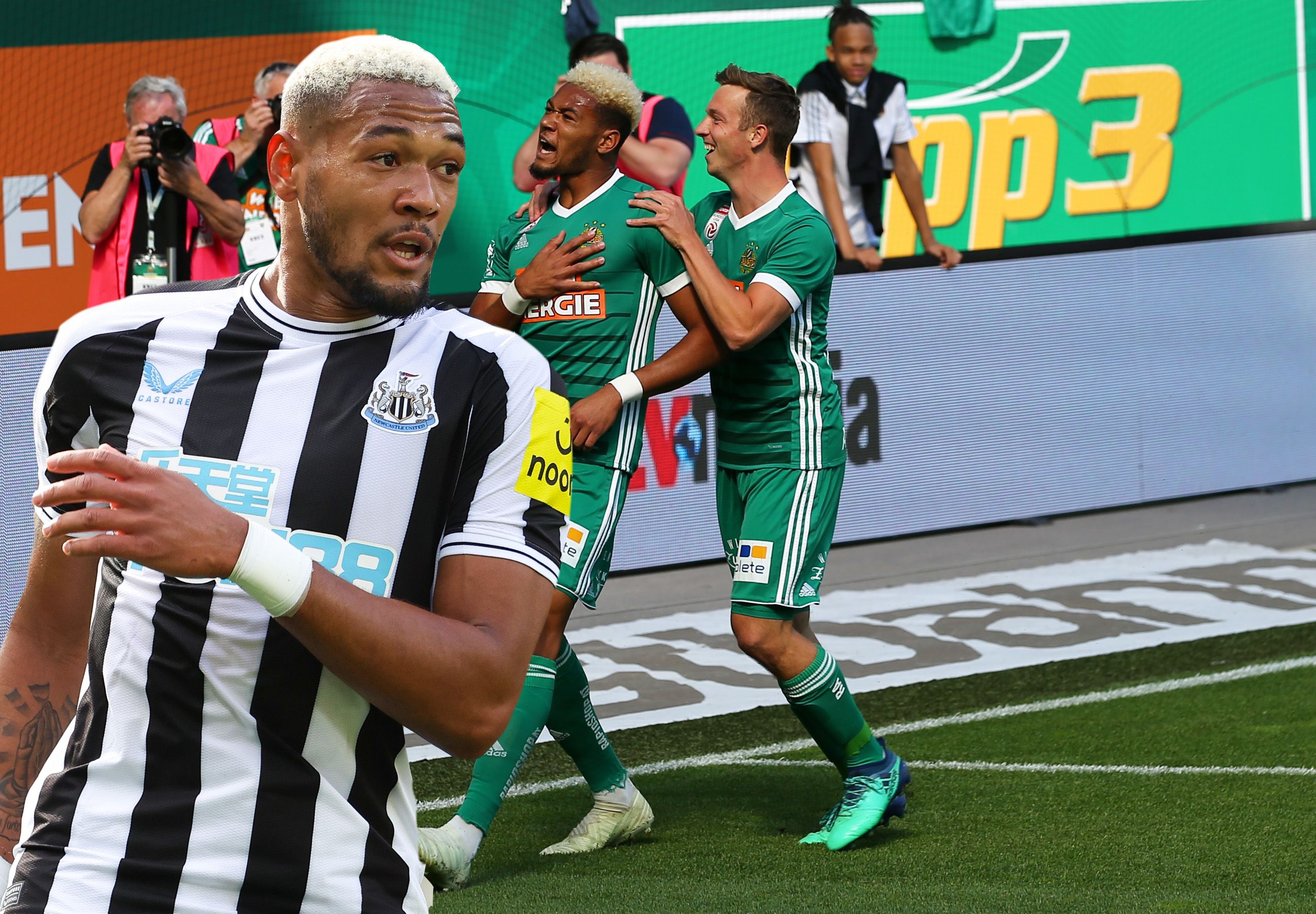 Joelinton reifte von 2016 bis 2018 bei Rapid.