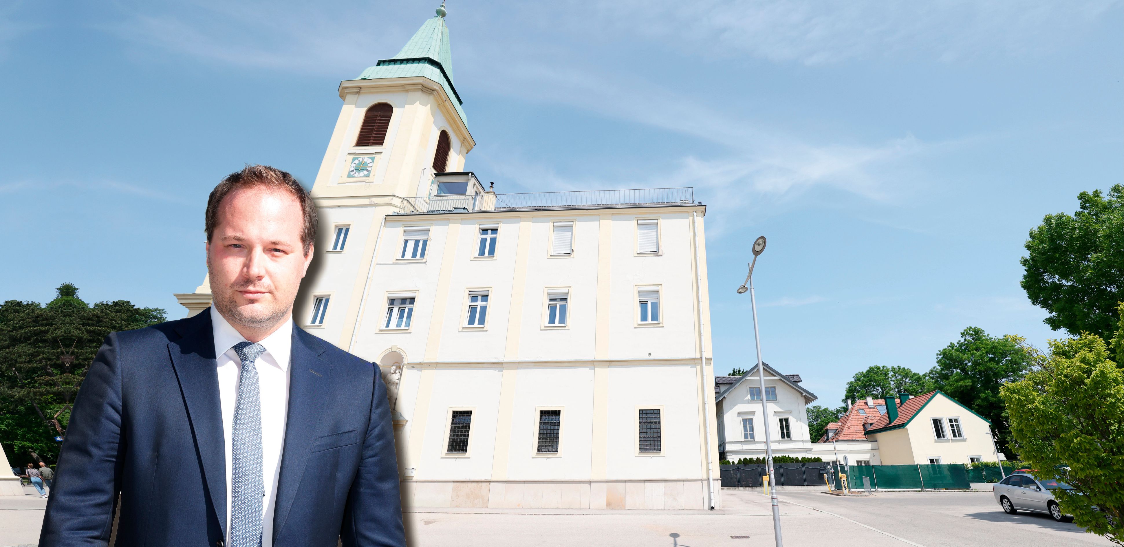 Rund um die St. Josefskirche soll bald gebaut werden Bezirkschef Resch kündigt an: "Wir schauen ganz genau hin!"