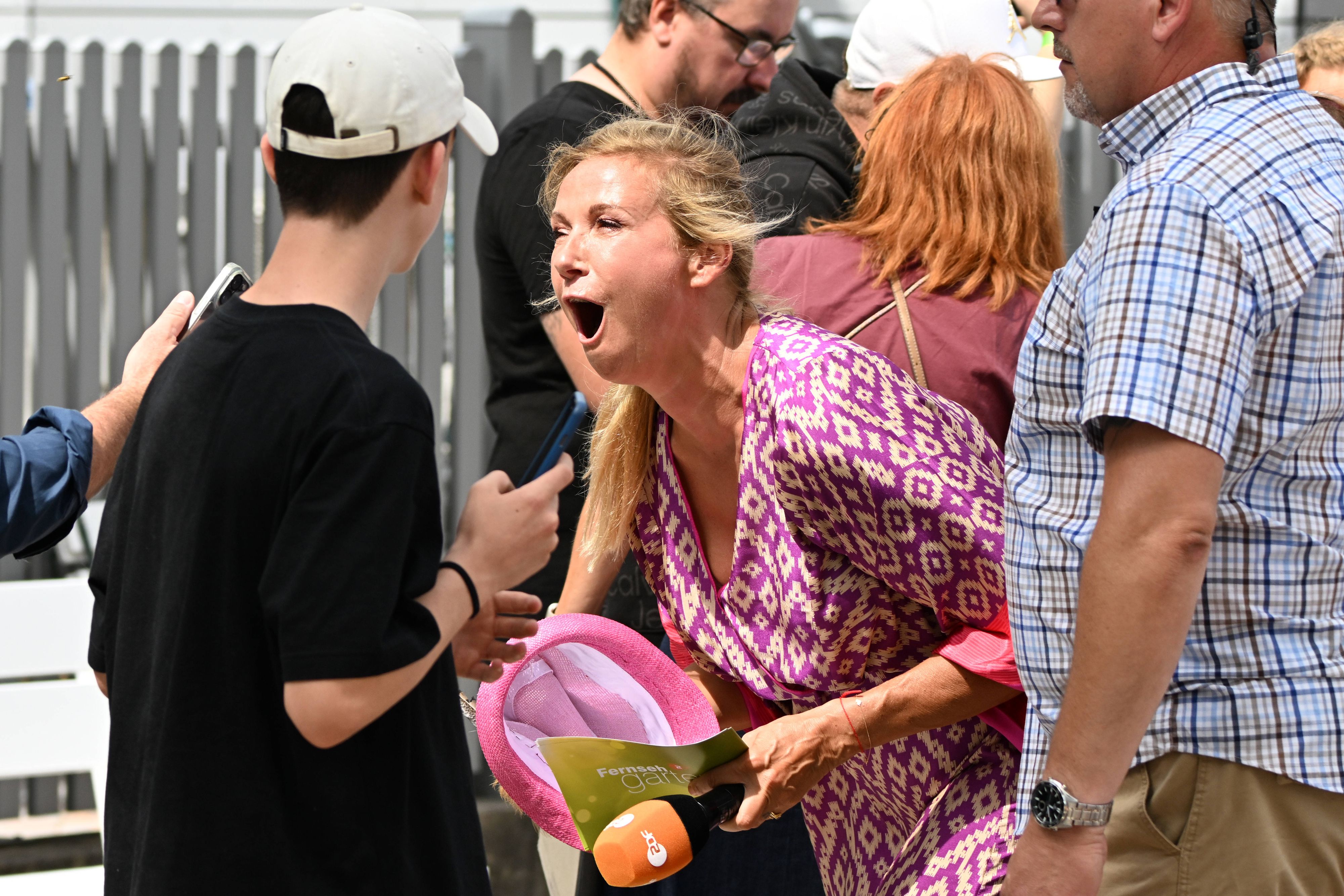 "Fernsehgarten"-Moderatorin Andrea Kiewel