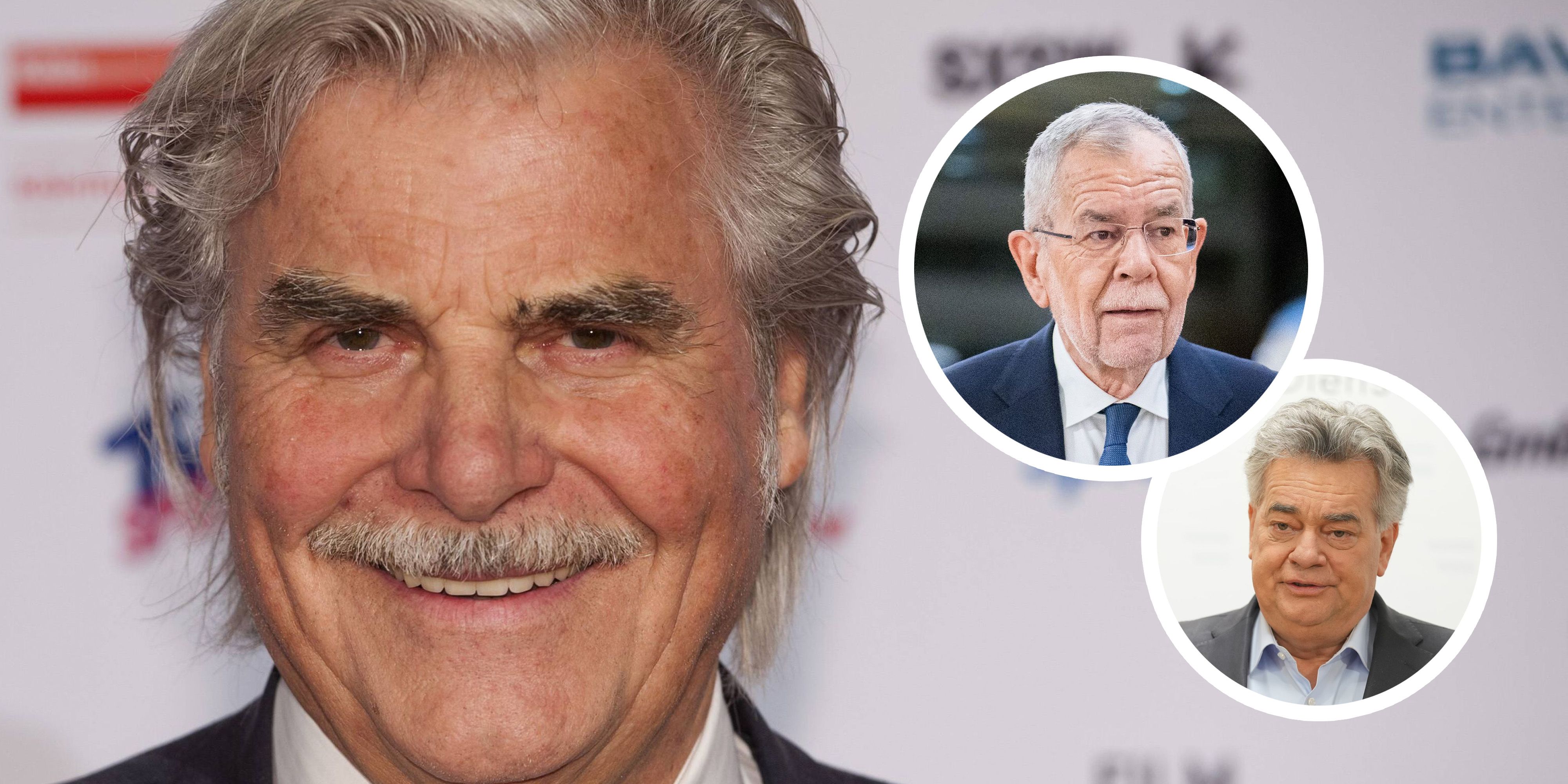 Auch Politiker trauen um Schauspieler Peter Simonischek.
