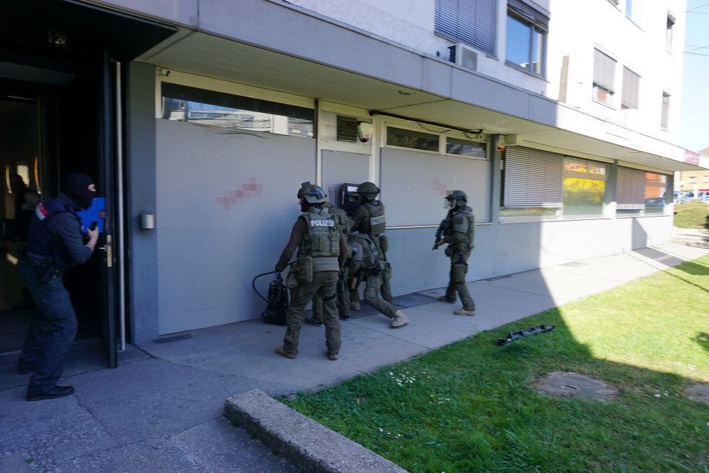 Die Finanzpolizei im Einsatz. Archivbild.