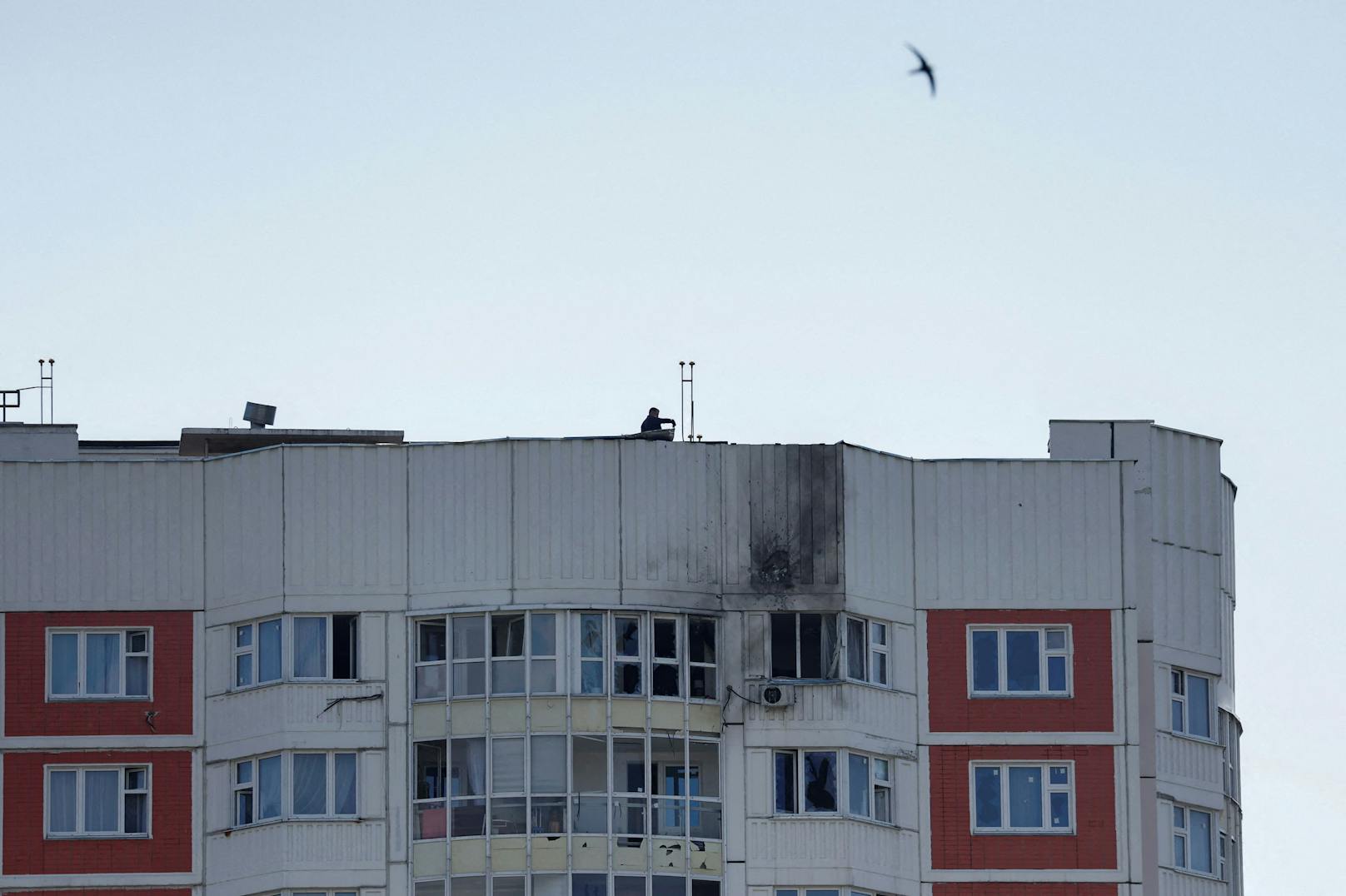 Laut russischen Angaben wurden alle Drohnen über Moskau erfolgreich abgeschossen.