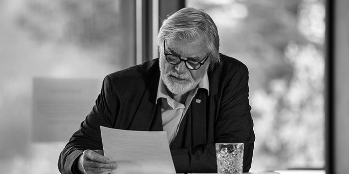 Peter Simonischek - hier bei einer Lesund in Salzburg am 22.August 2020.