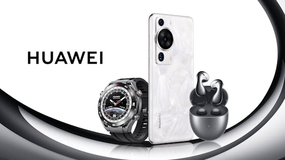 Huawei Watch Ultimate, Huawei P60 Pro und Huawei FreeBuds 5.