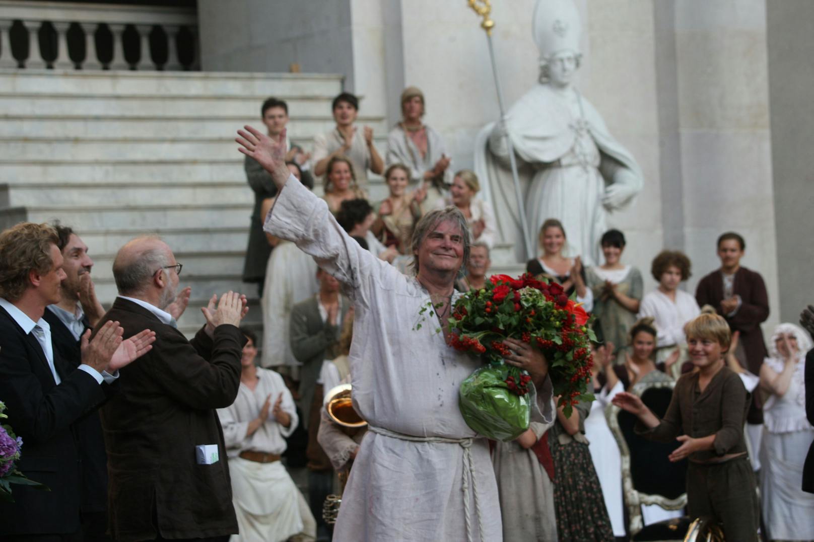 Bei den Salzburger Festspielen glänzte er von 2002 bis 2009 als Jedermann.