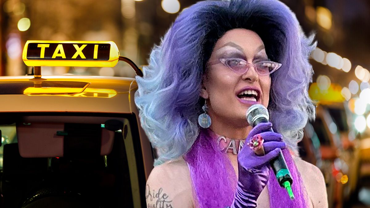 Dragqueen Candy Licious wurde aufgrund dieses Outfits von mehreren Taxifahrern nicht mitgenommen.