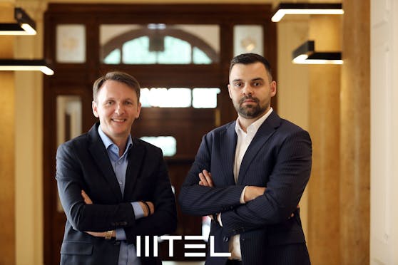 MTEL CEO Bojan Obradovic und Stefan Bozic