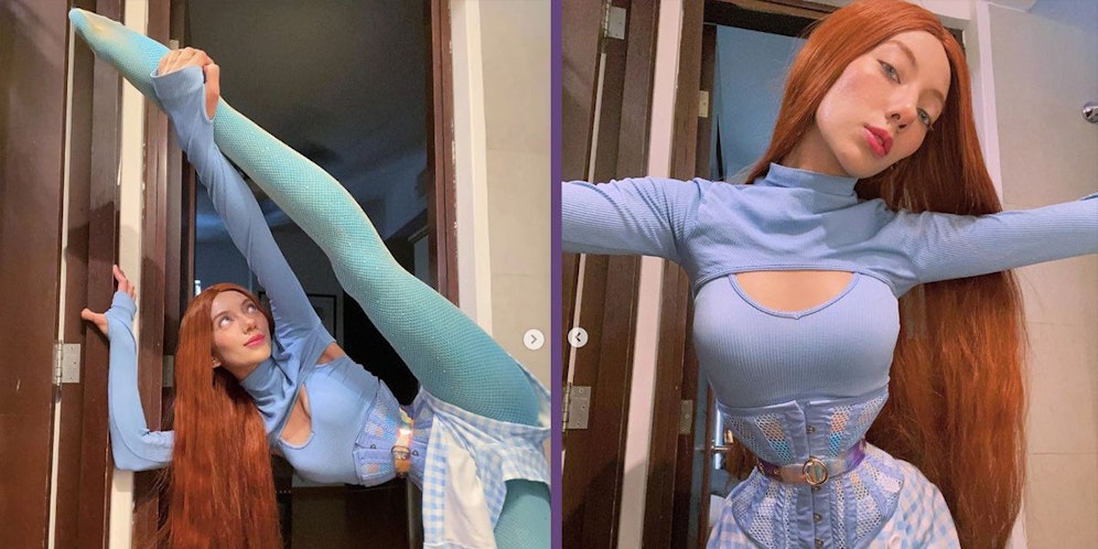 Anfänglich trug Ruth Lujan (Bild) das Korsett aus rein gesundheitlichen Gründen. Mittlerweile ist es für sie ein Lifestyle.