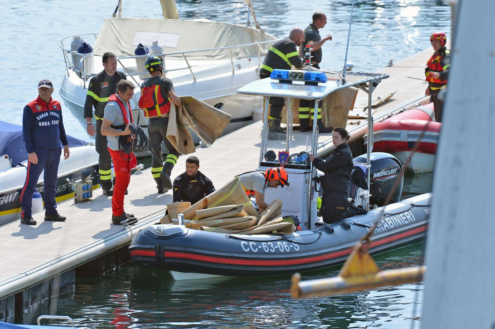 Bei einem Bootsunglück am Lago Maggiore kamen vier Personen ums Leben. Drei der Todesopfer waren Geheimdienstagenten.