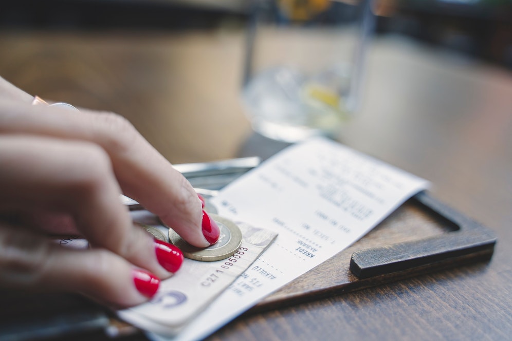 Wie viel Trinkgeld gibst du?