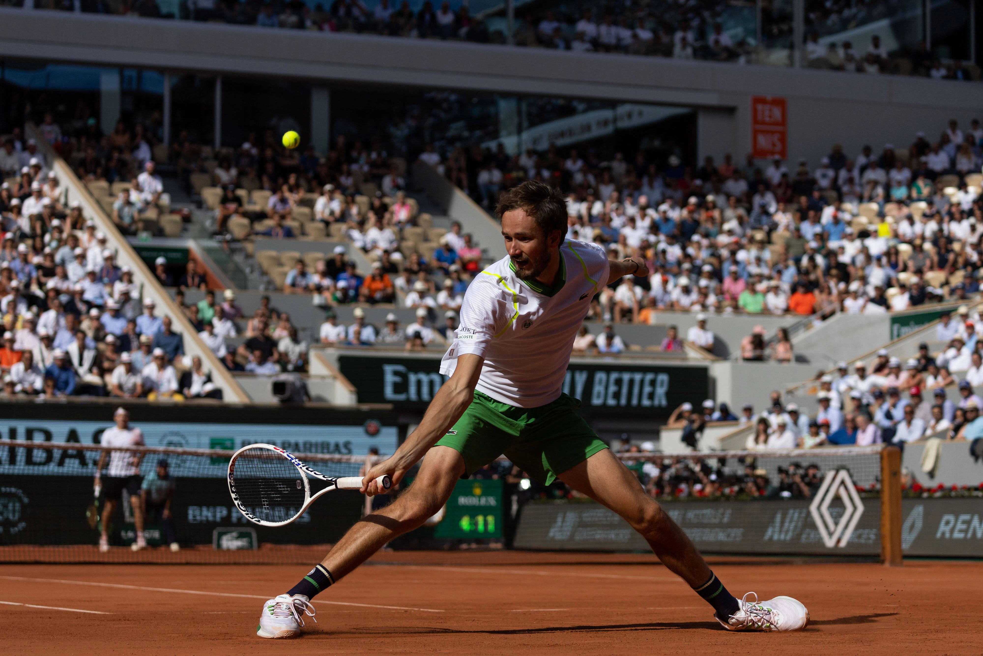 Daniil Medwedew schied in Runde eins aus.
