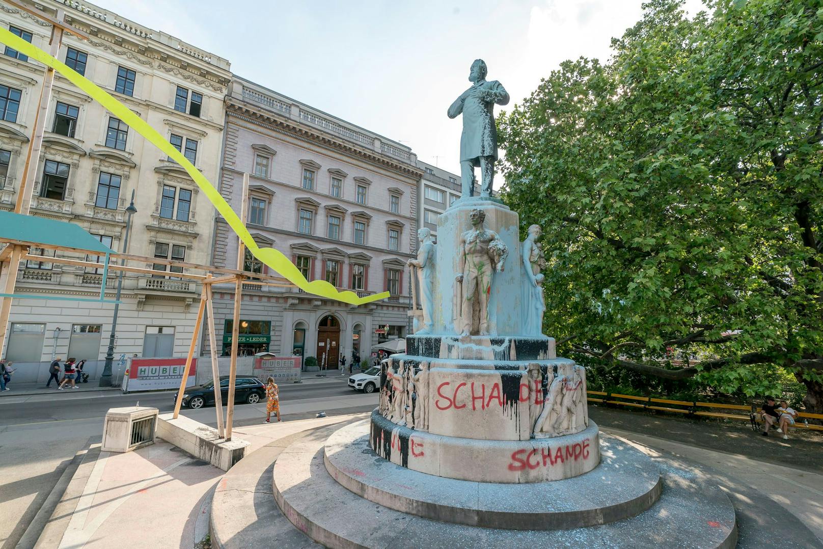 Fotos! Wien kippt Denkmal – das kostet halbe Million €