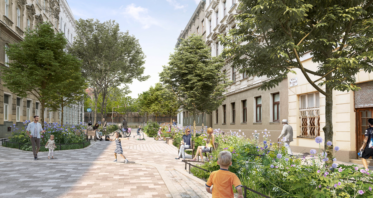 Nach der Bernardgasse soll dann auch die Bandgasse in Wien-Neubau umgestaltet werden.&nbsp;