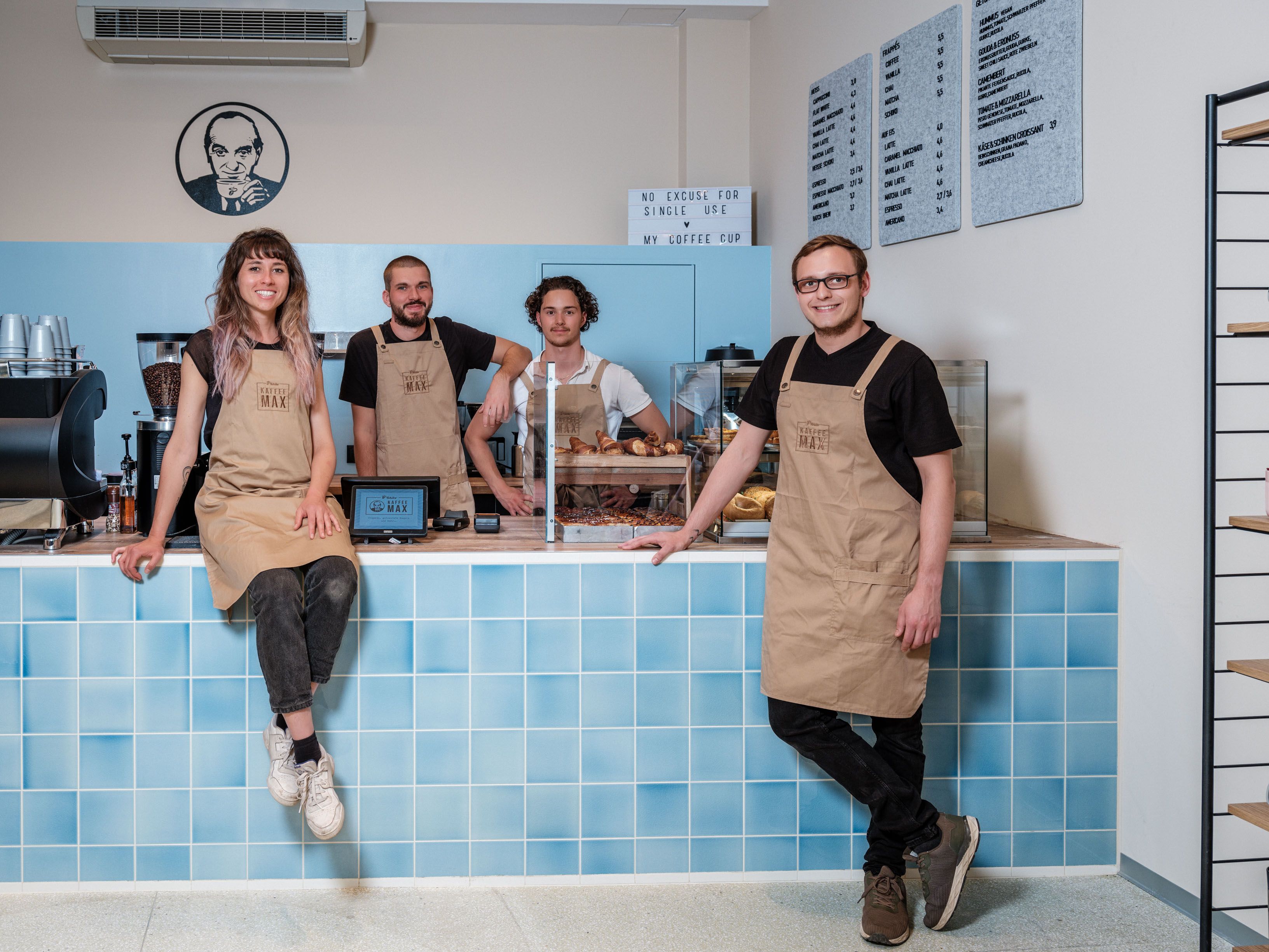 Eröffnung Kaffee Max in Wien