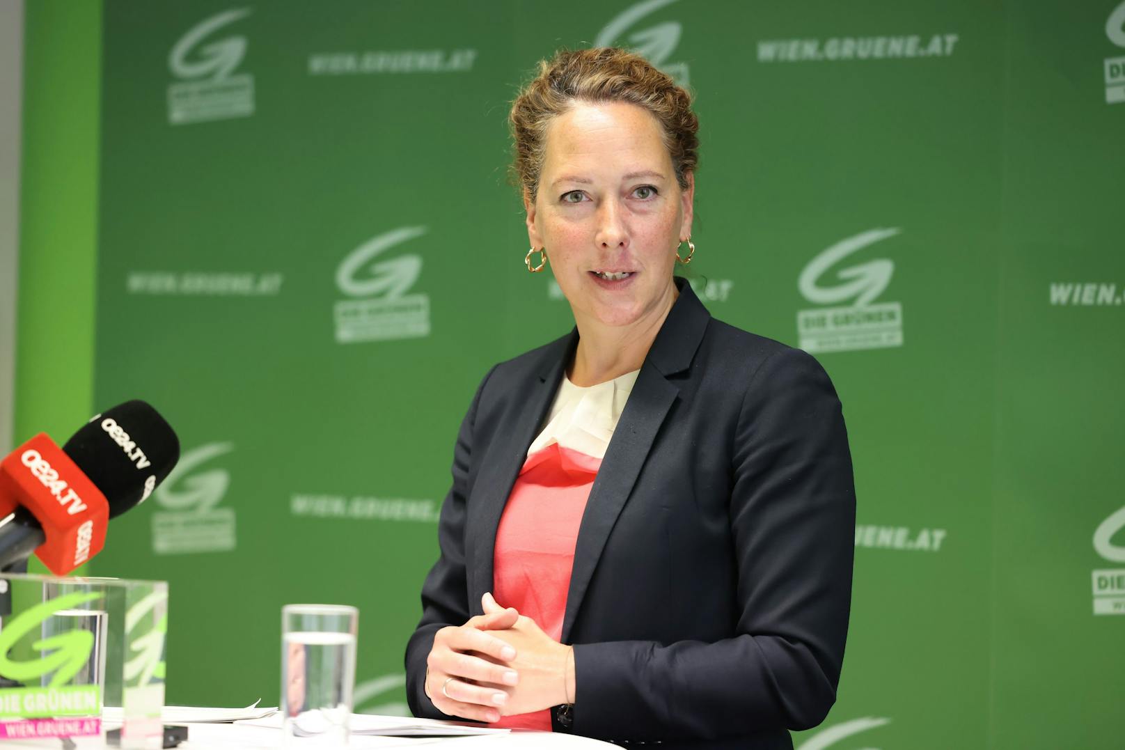 Die Grüne Parteivorsitzende Judith Pühringer fordert neue gesetzliche Maßnahmen gegen touristische Vermietung von Wohnungen. 