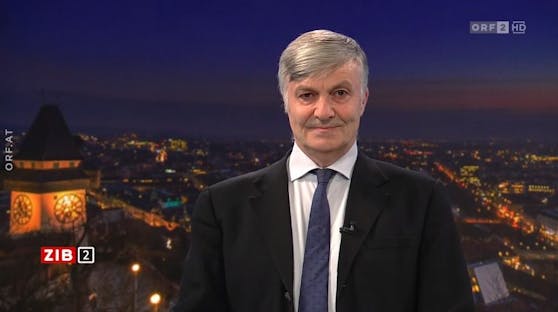 Klimaexperte Karl Steininger zugeschaltet in der ORF-"ZIB2" am Donnerstag.