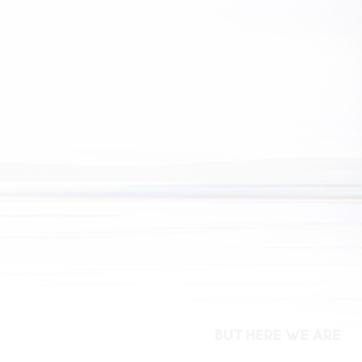 Das Plattencover ist fast weiß und ohne Fotos.