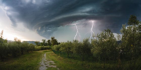 Heftige Gewitter ziehen wieder durch Österreich. Symbolbild