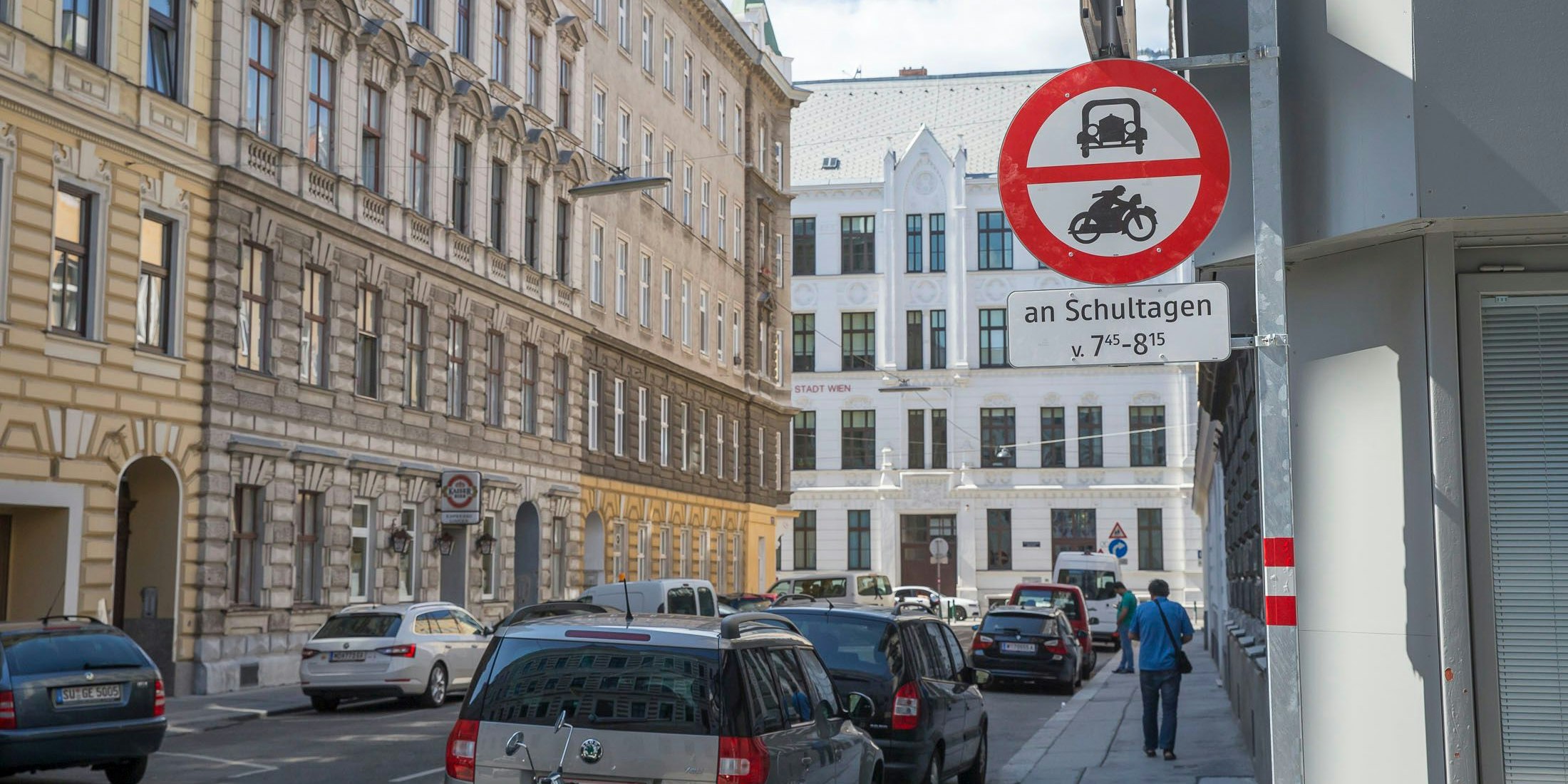 So wurde die Situation in Wien gelöst. 