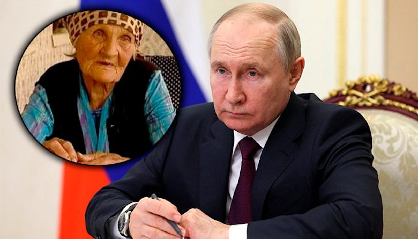 Vera Putina – sie soll die leibliche Mutter des Kreml-Diktators Wladimir Putin sein.