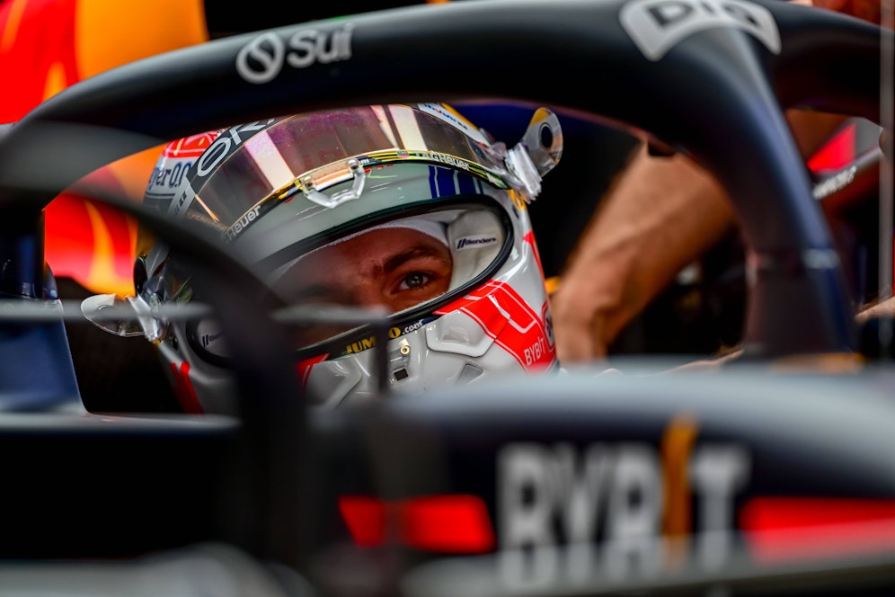 Max Verstappen beklagte sich während des dritten Freien Trainings am Boxenfunk. 