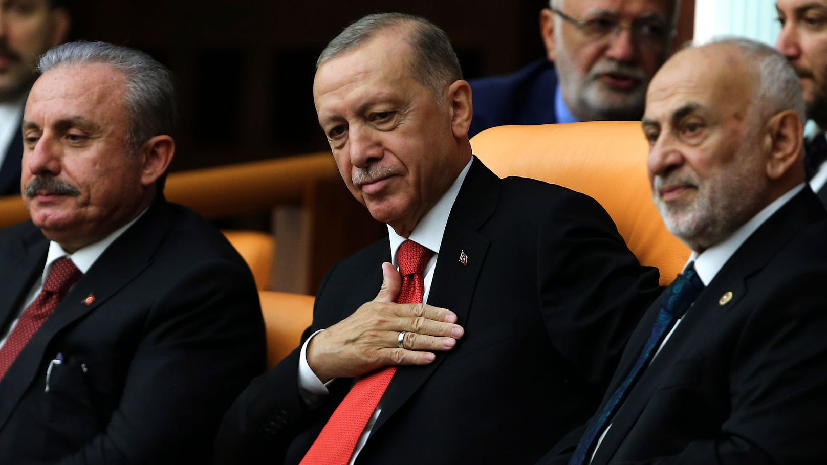 Der türkische Präsident <strong>Recep Tayyip Erdogan</strong> ist für eine dritte Amtszeit vereidigt worden.