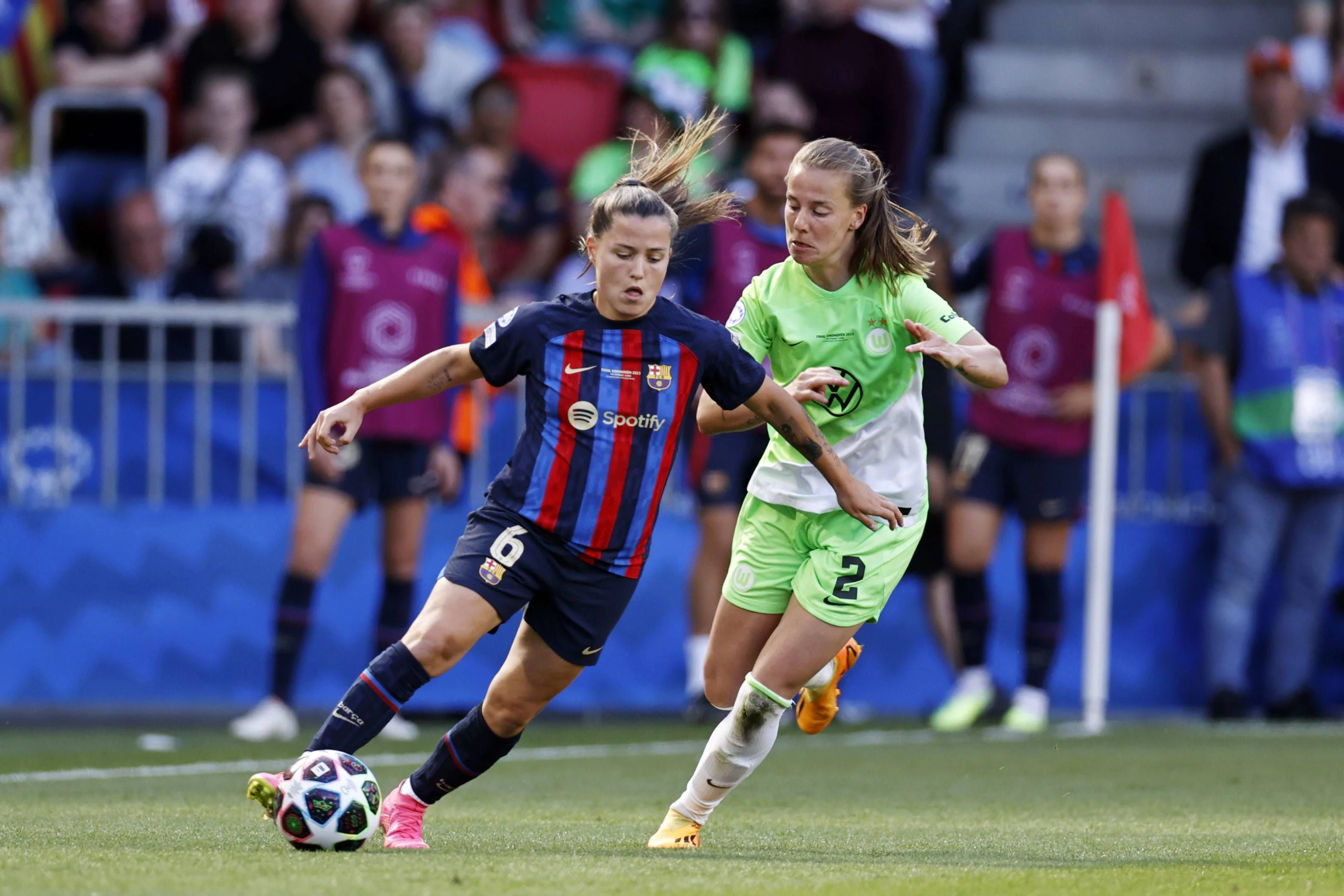 Barcelona gegen Wolfsburg